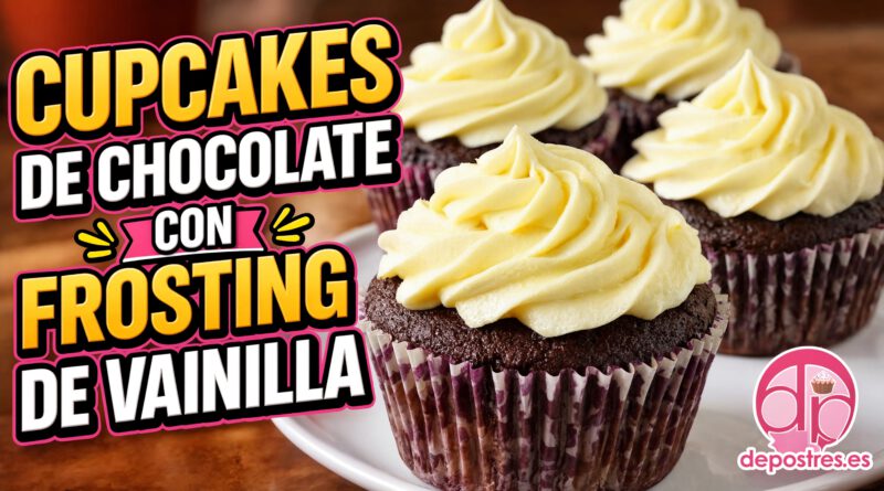 Cupcakes de chocolate